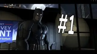 Batman The Telltale Series Gameplay #1 (Realm Of Shadows) Starting Over Fresh