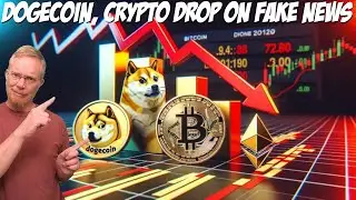 Dogecoin, Crypto Drop on Fake News