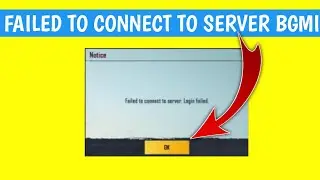 BgmI failed to connect to server | Network Error Login Failed Please Check Your Network Setting BGMI