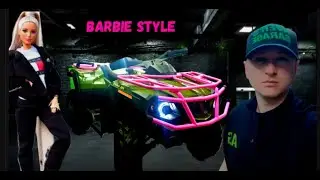 Barbie style ATV. A Barbie-style ATV for a girl from AVER's GARAGE.