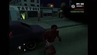 GTA SA Ghost Plane Crash LS
