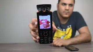 SERVO R25 phone with air pods inside