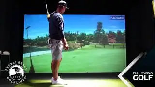 Gary Woodland Plays Full Swing GOLF Software: Pebble Beach #18