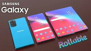Samsung Galaxy Rollable concept phone,