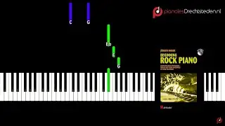 Feelin' Groovy - Beginning Rock Piano - Piano Tutorial - Pianoles Drechtsteden
