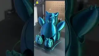 Whos that Pokemon?! Snorlax Phone Stand #shorts #3dprinting #maker #pokemon #nintendo