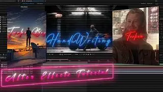 How to Make ~ Hand Writing Text Effect | After Effects Tutorial | 2023 
