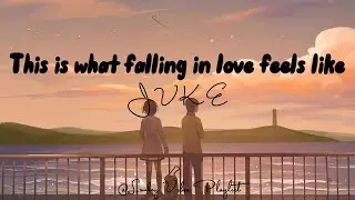 JVKE - This is what falling in love feels like (Lyrics)