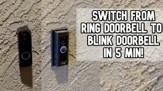 Switch from Ring doorbell to Blink doorbell in 5 min! How to uninstall ring & install blink doorbell