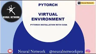 pytorch installation with cuda | virtual environment creation | jupyter notebook installation