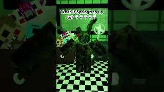 Springtrap is very sus #fnaf #roblox #fivenightsatfreddys #viral #robloxmemes #funny #fnafmemes