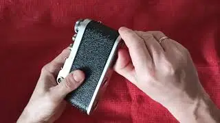 Оклейка кожей фотоаппарата ФЭД (Часть I. Мысли)