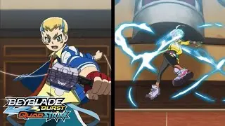 Dante vs Pri | Round 1 | Beyblade Burst QUADSTRIKE | EP 05 |