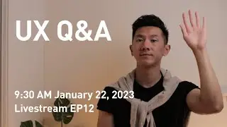 UX Career Road Map, Storytelling in Portfolio & Presentations, Effective Research | UX Live Ep12