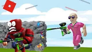 КАК ОНИ ЭТО ДЕЛАЮТ ?..  Roblox paintball.