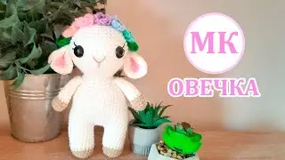 Sheep with a Wreath 🌸 Amigurumi Tutorial 🌸 Crochet Toy
