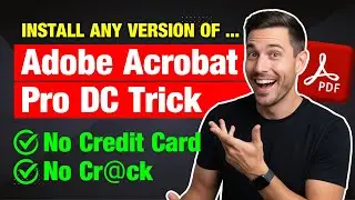 How to Manual Upgrade or Downgrade Adobe Acrobat Pro DC PDF Editor to a Specific Version Easy Guide