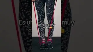 Zancada con bandas elásticas #motivation