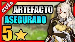 ✅ CONSIGUE un ARTEFACTO de 5 ⭐ ESTRELLAS y ORO || Genshin Impact Español