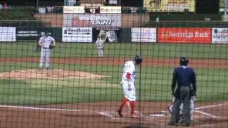 Brock Huntzinger gets a K on a slider.
