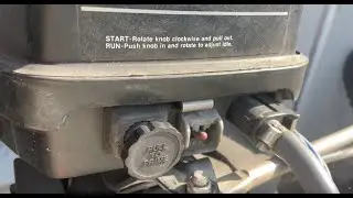 Mercury 25Hp Pull to prime button explanation “start your engine”