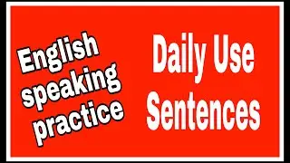 #13-English speaking Practice-daily use sentences#dailyuseenglishsentences#englishspekingpractice