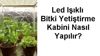 How to Make a Led Light Plant Growing Cabinet?