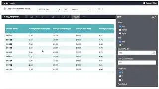 Looker custom visualization - Freeze columns
