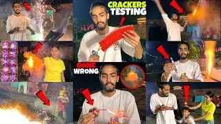 Diwali Crackers Testing 😱 Big Fireworks 🔥 New Patakhe 🤩 Yogesh 01