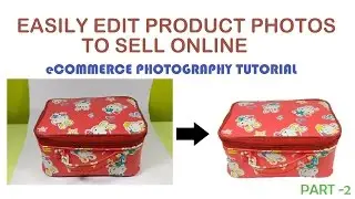 How to edit Product Photo to sell on e-Commerce marketplaces Amazon Flipkart eBay (White Background)