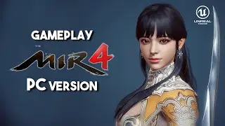 MIR4 PC Gameplay First Look - MMORPG by WeMade (CBT)