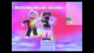 Watching intense music be like: