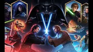 Showing My Star Wars Galaxy of heroes account (swgoh)