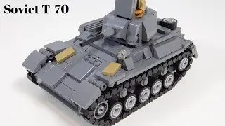 Custom LEGO WWII Soviet T-70