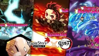 MapleStory X Demon Slayer: Kimetsu no Yaiba Crossover Trailer!!