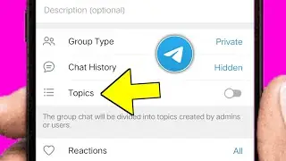 Telegram group topics setting | What is topics setting in telegram group & how to use