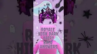 DARK FAIRY HALO ANSWERS ON ROYALE HIGH 