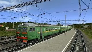 Trainz12 | Кубинка-2 - Поварово-2 на ЭР2-1240