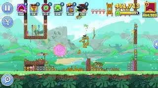 Angry Birds Friends Level 3 Tournament 1481 three stars NO POWER-UP walkthrough 2024-12-02