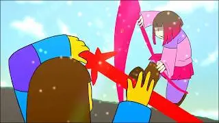 Glitchtale - All fights in Season 2 part 1 (ep 3,4)