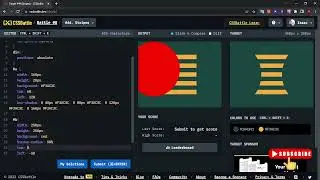 Learn css by practicing | css battle challenge #44 stripes