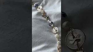 make a button charm necklace with me
