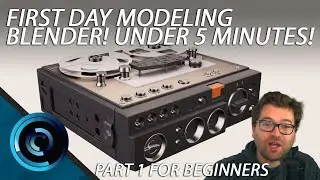 How to Model in Blender! | Under 5 Minutes!