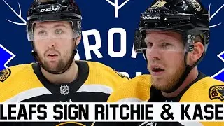 Maple Leafs Sign Nick Ritchie & Ondrej Kase! Where They Fit & What's Next?