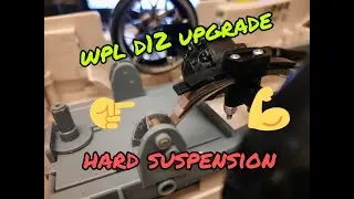 WPL D12 RC upgrade - Strong and Hard Rear Suspension, shock absorber