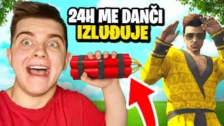 DANČI ME IZLUĐUJE 24H U GTA! 😂