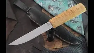 Ножевая Мастерская Курносова нож Якут 2, сталь 95х18, рукоять карельская береза