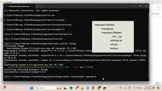 Creating and Running a Django Project: Step-by-Step Guide