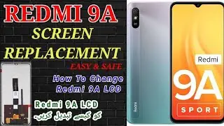 redmi 9a display replacement #how to change display #redmi display change
