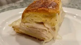 How to make Turkey and Swiss sliders